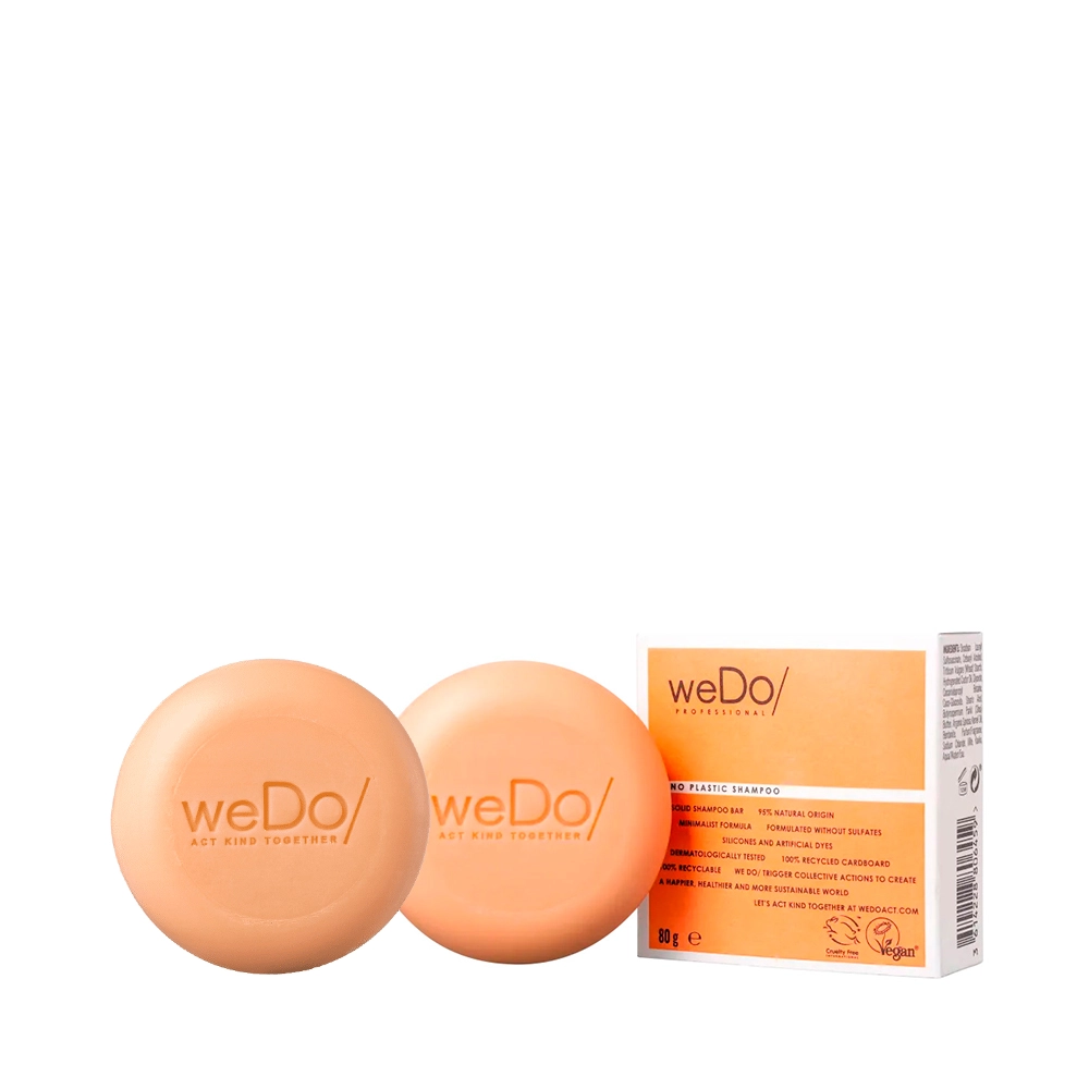 Kit WeDo Professional No Plastic - Shampoo em Barra 80g (2unidades) Produto: Kit WeDo Professional No Plastic - Shampoo em Barra 80g (2unidades)