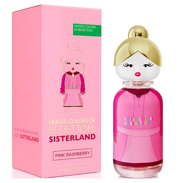 Produto: Benetton United Colors of Sisterland Pink Raspberry Eau de Toilette- Perfume Feminino 80ml