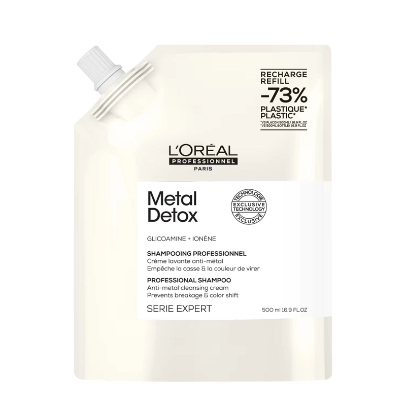 Produto: L'Oréal Professionnel Metal Detox - Shampoo Refil 500ml