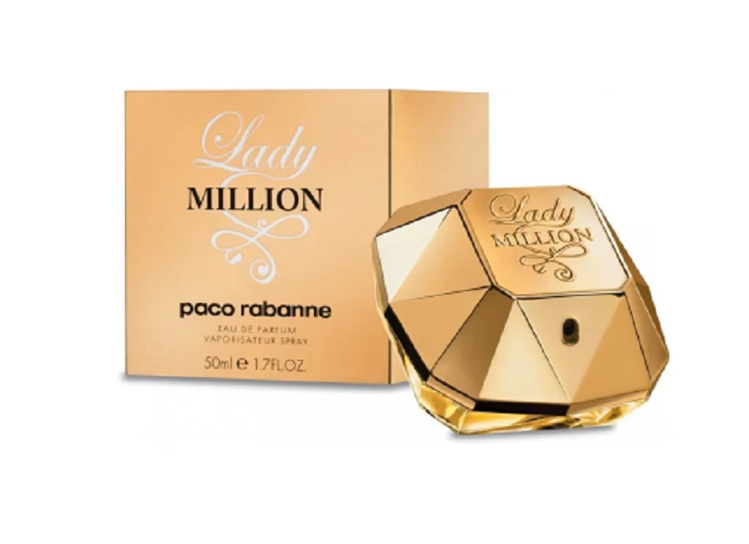 Perfume Feminino Lady Million Paco Rabanne Eau de Parfum 50ml Produto: Perfume Feminino Lady Million Paco Rabanne Eau de Parfum 50ml