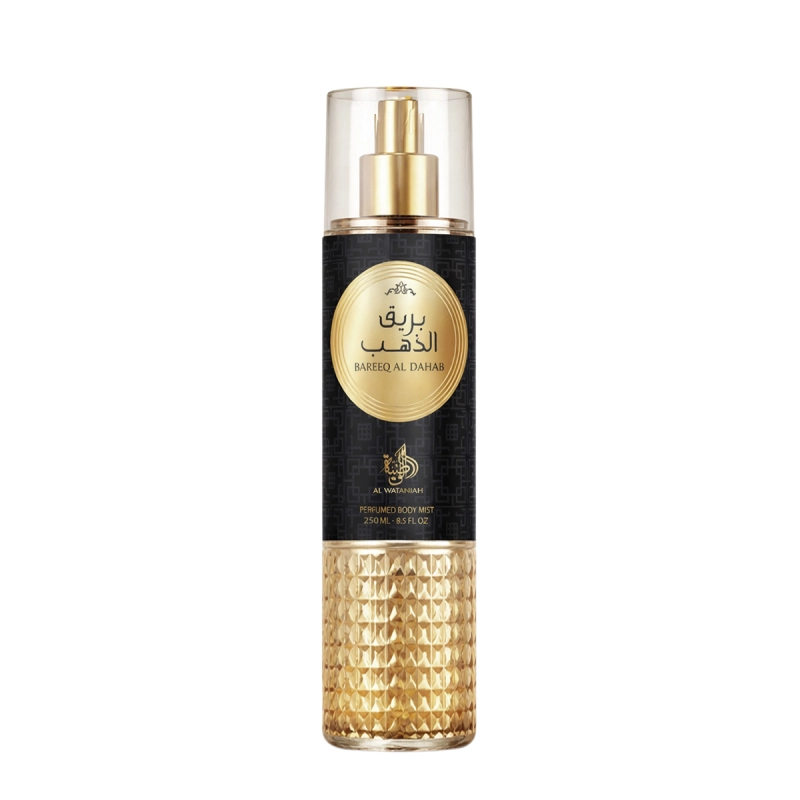 Al Wataniah Bareeq al Dhahab - Body Splash 250ml Produto: Al Wataniah Bareeq al Dhahab - Body Splash 250ml