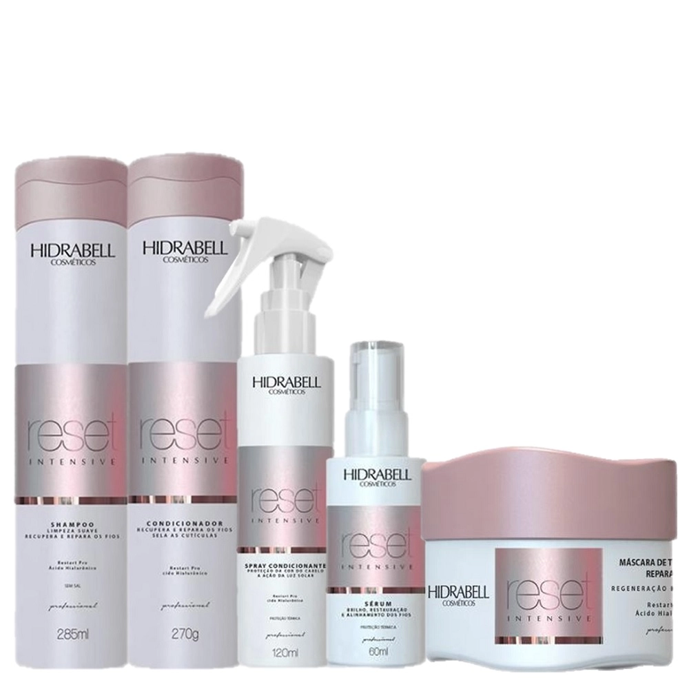 Produto: Kit Hidrabell Reset Intensive Completo (5 Produtos)