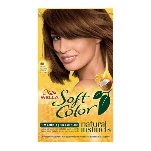 Tonalizante Soft Color 60 Louro Escuro Produto: Tonalizante Soft Color 60 Louro Escuro