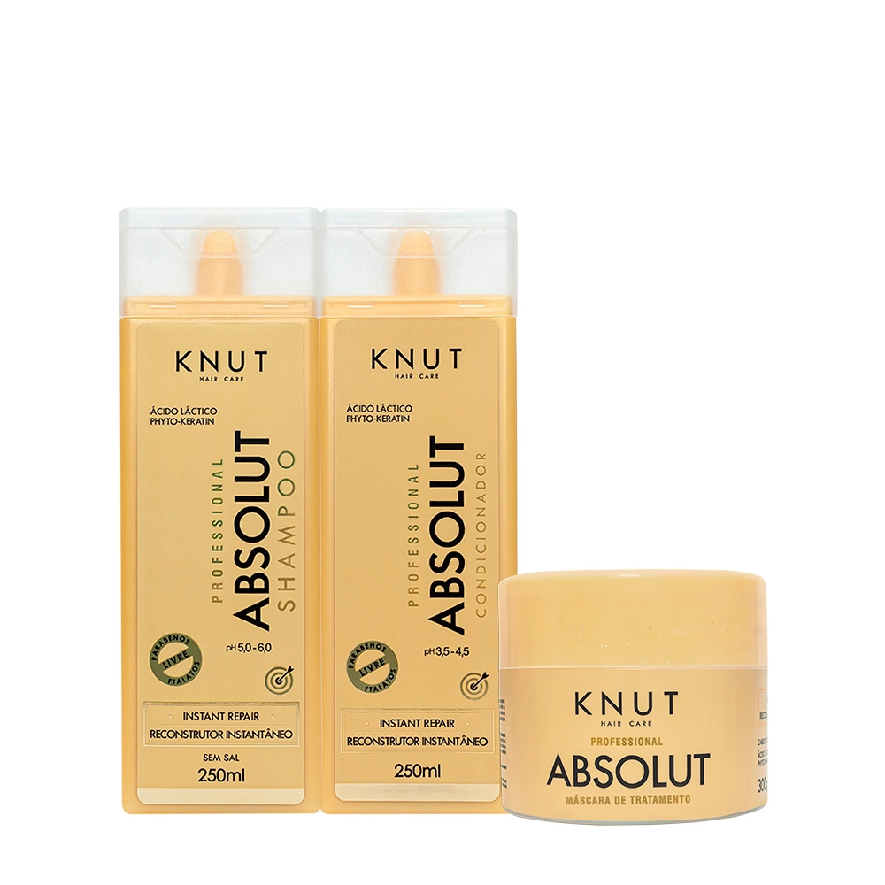 Produto: Kit Knut Professional Absolut Home Care (3 produtos)
