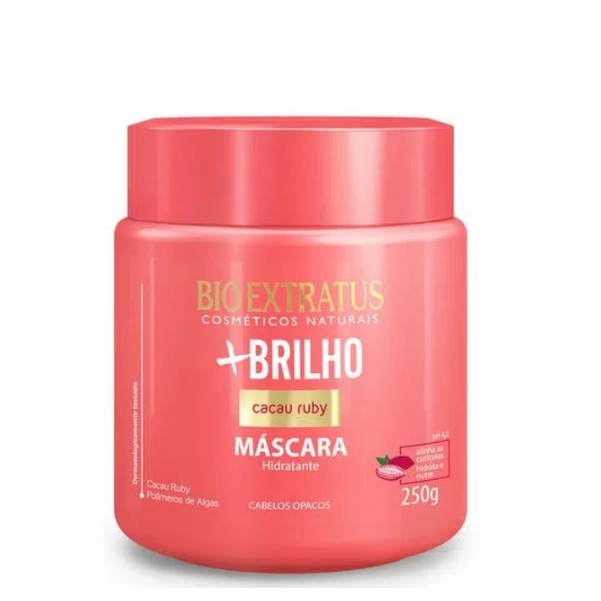 Bio Extratus Mais Brilho - Mascara 250g Produto: Bio Extratus Mais Brilho - Mascara 250g