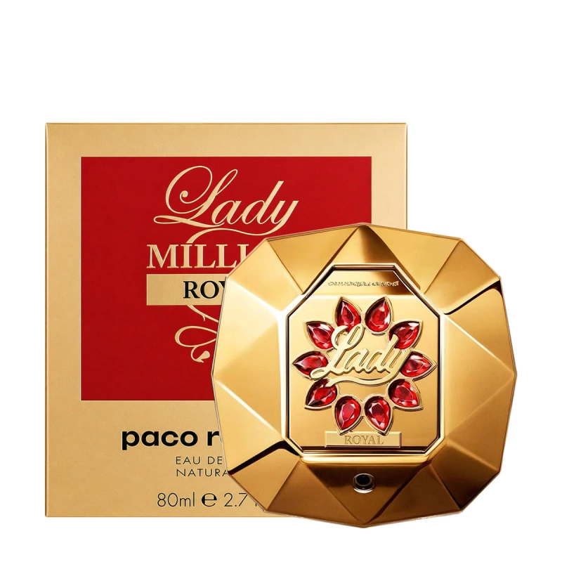 Paco Rabanne Lady Million Royal Eau de Parfum - Perfume Feminino 80ml Produto: Paco Rabanne Lady Million Royal Eau de Parfum - Perfume Feminino 80ml