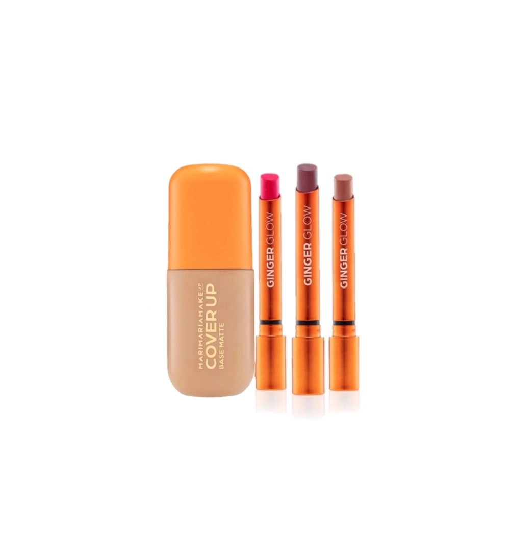Produto: Kit Mari Maria Makeup Ginger Glow Lipstick Cover Up MM11 (2 produtos)