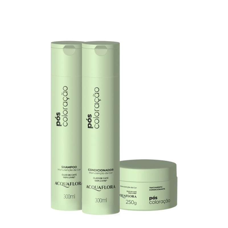 Produto: Kit Acquaflora Pós-Coloração Home Care (3 produtos)