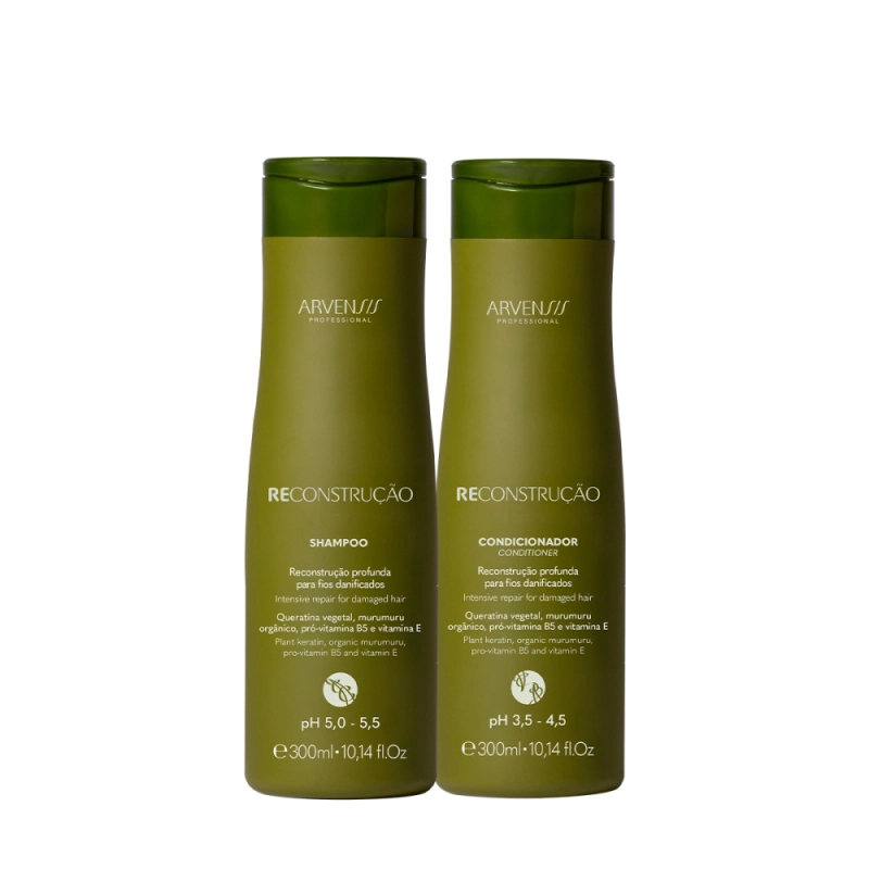 Produto: Kit Arvensis Cosméticos Naturais Reconstrução Duo (2 produtos)