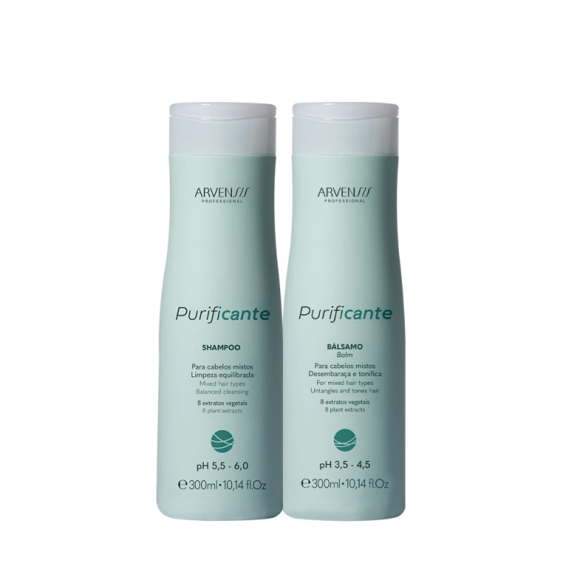Kit Arvensis Purificante Shampoo e Bálsamo Condicionante (2 produtos) Produto: Kit Arvensis Purificante Shampoo e Bálsamo Condicionante (2 produtos)