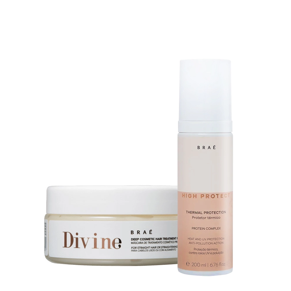 Produto: Kit Braé High Protect Thermal Divine Máscara (2 produtos)