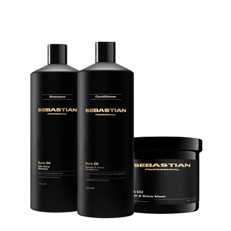 Kit Sebastian Professional Dark Oil Salon Total (3 produtos) Produto: Kit Sebastian Professional Dark Oil Salon Total (3 produtos)