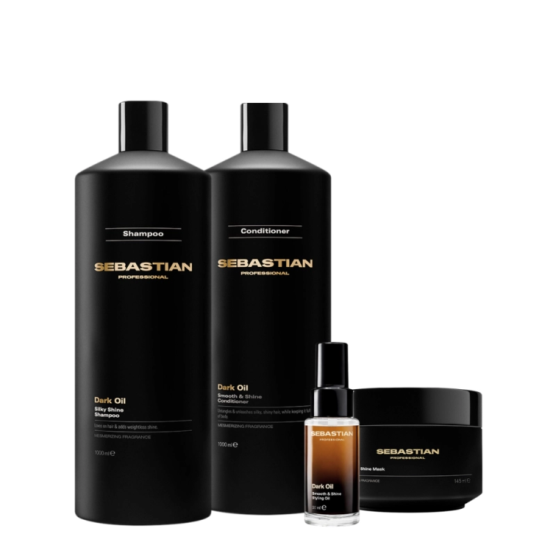 Kit Sebastian Professional Dark Oil Salon Total Oil 30 (4 produtos) Produto: Kit Sebastian Professional Dark Oil Salon Total Oil 30 (4 produtos)