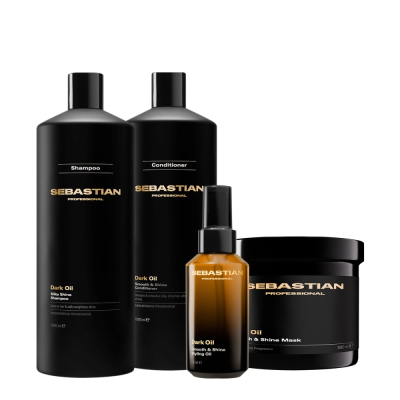 Kit Sebastian Professional Dark Oil Salon Total Oil (4 produtos) Produto: Kit Sebastian Professional Dark Oil Salon Total Oil (4 produtos)