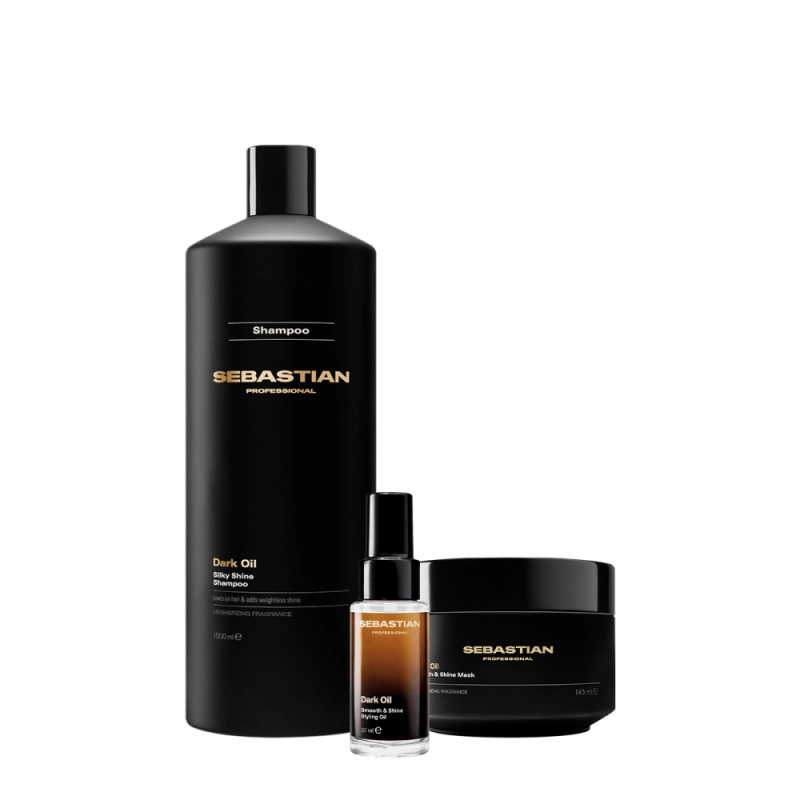 Produto: Kit Sebastian Professional Dark Oil Shampoo Máscara Oléo 30 (3 produtos)