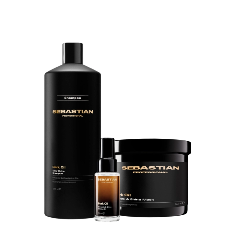 Kit Sebastian Professional Dark Oil Shampoo Máscara Óleo 30 (3 produtos) Produto: Kit Sebastian Professional Dark Oil Shampoo Máscara Óleo 30 (3 produtos)