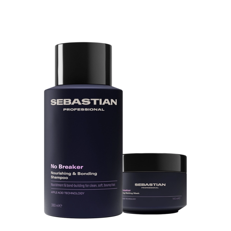 Produto: Kit Sebastian Professional No Breaker Shampoo Máscara 145 (2 produtos)