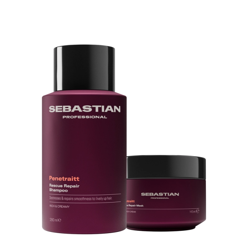 Kit Sebastian Professional Penetraitt Shampoo Máscara (2 produtos) Produto: Kit Sebastian Professional Penetraitt Shampoo Máscara (2 produtos)