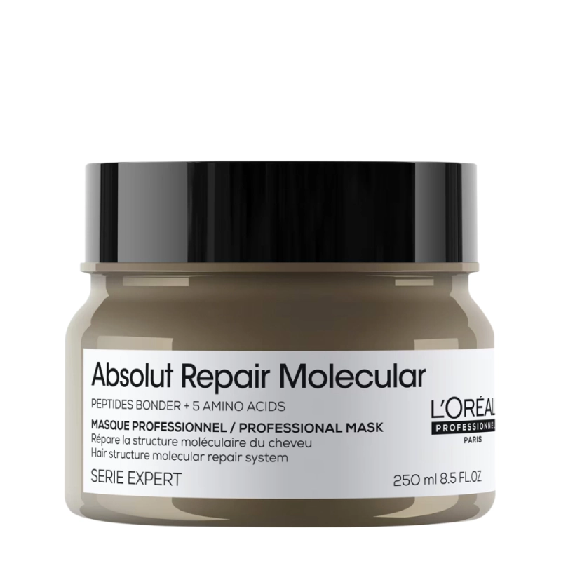 L'Oréal Professionnel Absolut Repair Molecular - Máscara Capilar 250g Produto: L'Oréal Professionnel Absolut Repair Molecular - Máscara Capilar 250g