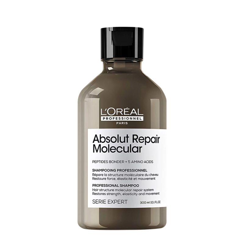 L'Oréal Professionnel Absolut Repair Molecular - Shampoo 300ml Produto: L'Oréal Professionnel Absolut Repair Molecular - Shampoo 300ml