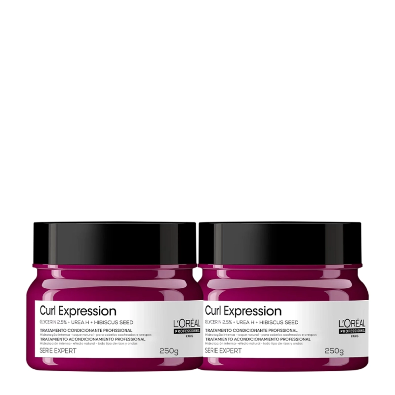 L’Oréal Professionnel Curl Expression - Máscara Capilar 250ml (2 unidades) Produto: L’Oréal Professionnel Curl Expression - Máscara Capilar 250ml (2 unidades)