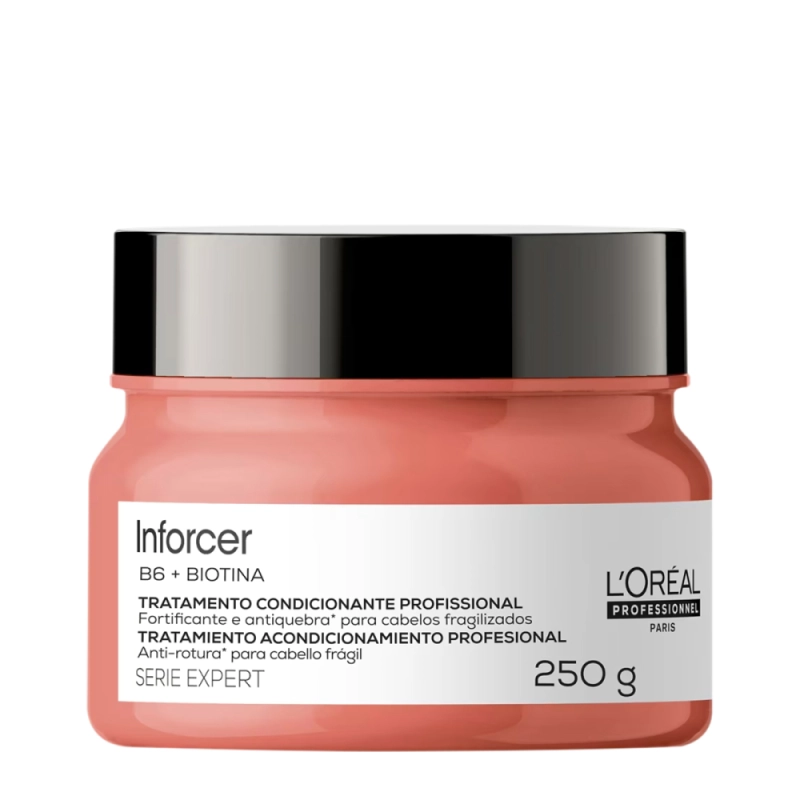 L'Oréal Professionnel Inforcer Serie Expert - Máscara 250ml Produto: L'Oréal Professionnel Inforcer Serie Expert - Máscara 250ml