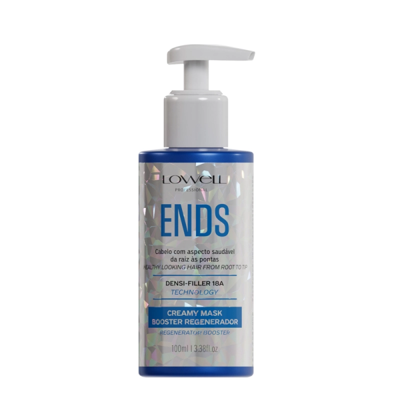 Lowell Ends Creamy Mask - Booster Regenerador 100ml Produto: Lowell Ends Creamy Mask - Booster Regenerador 100ml
