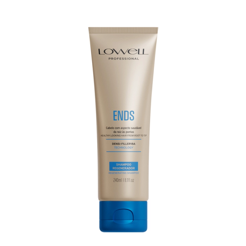 Lowell Ends - Shampoo Regenerador 240ml Produto: Lowell Ends - Shampoo Regenerador 240ml