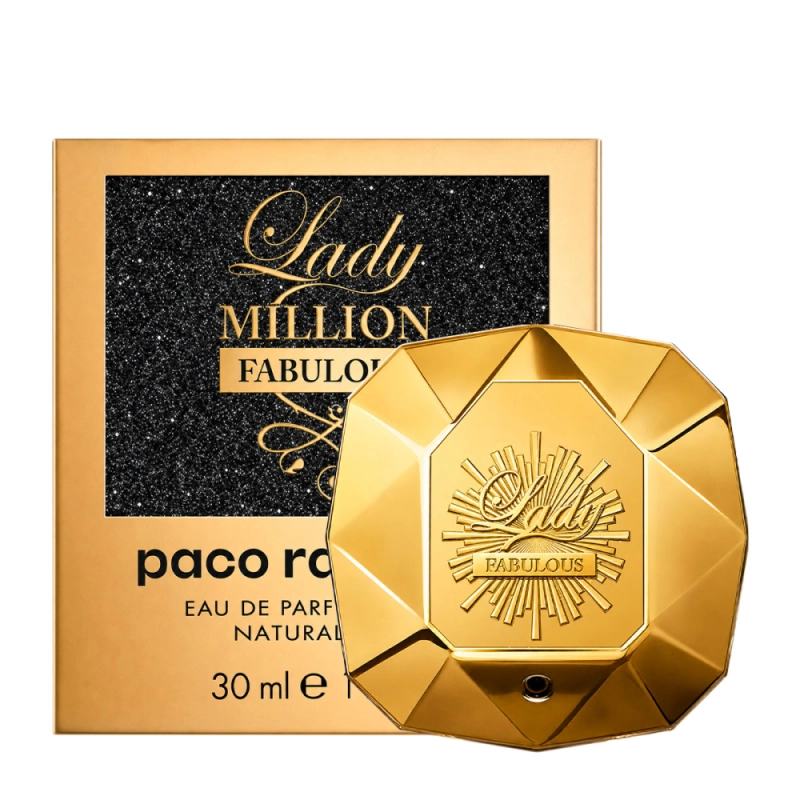 Paco Rabanne Lady Million Fabulous Eau de Parfum - Perfume Feminino 30ml Produto: Paco Rabanne Lady Million Fabulous Eau de Parfum - Perfume Feminino 30ml