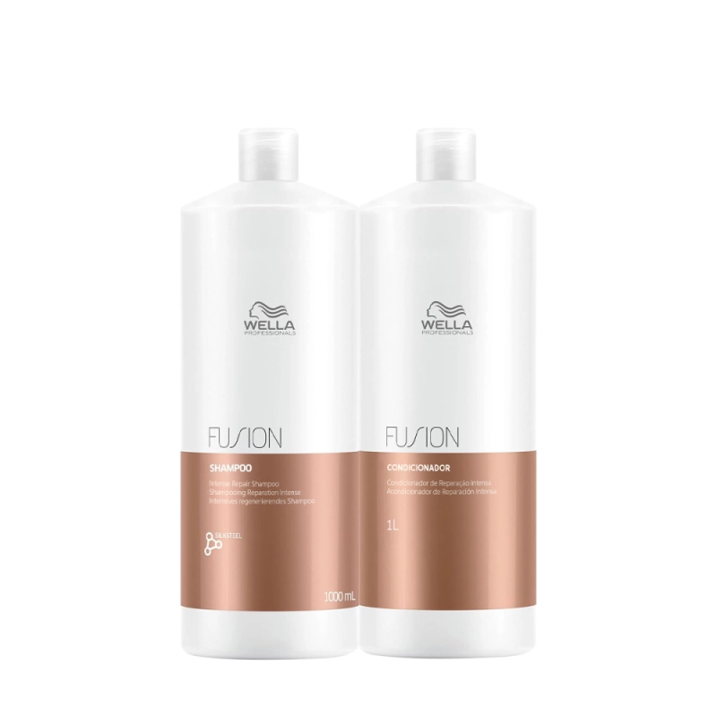 Wella Professionals Fusion Salon Duo de 1L Produto: Wella Professionals Fusion Salon Duo de 1L