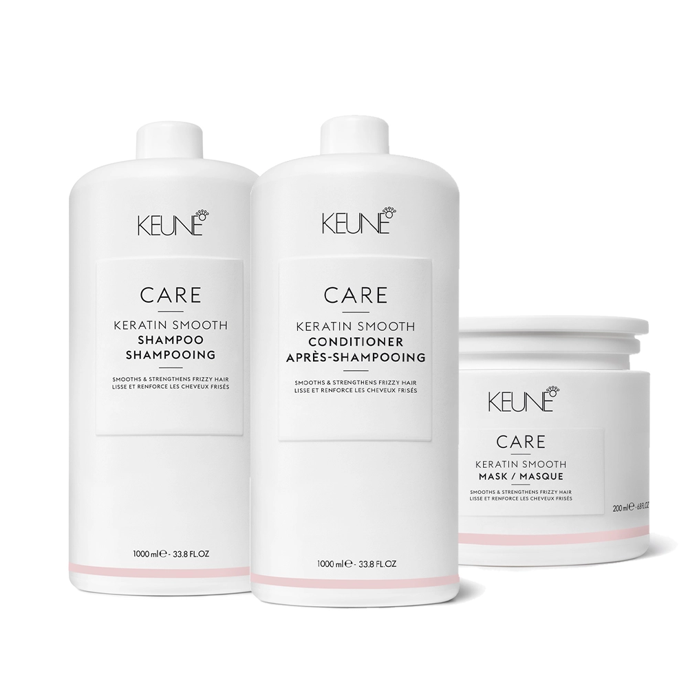 Kit Keune Care Keratin Smooth Salon P (3 Produtos)
