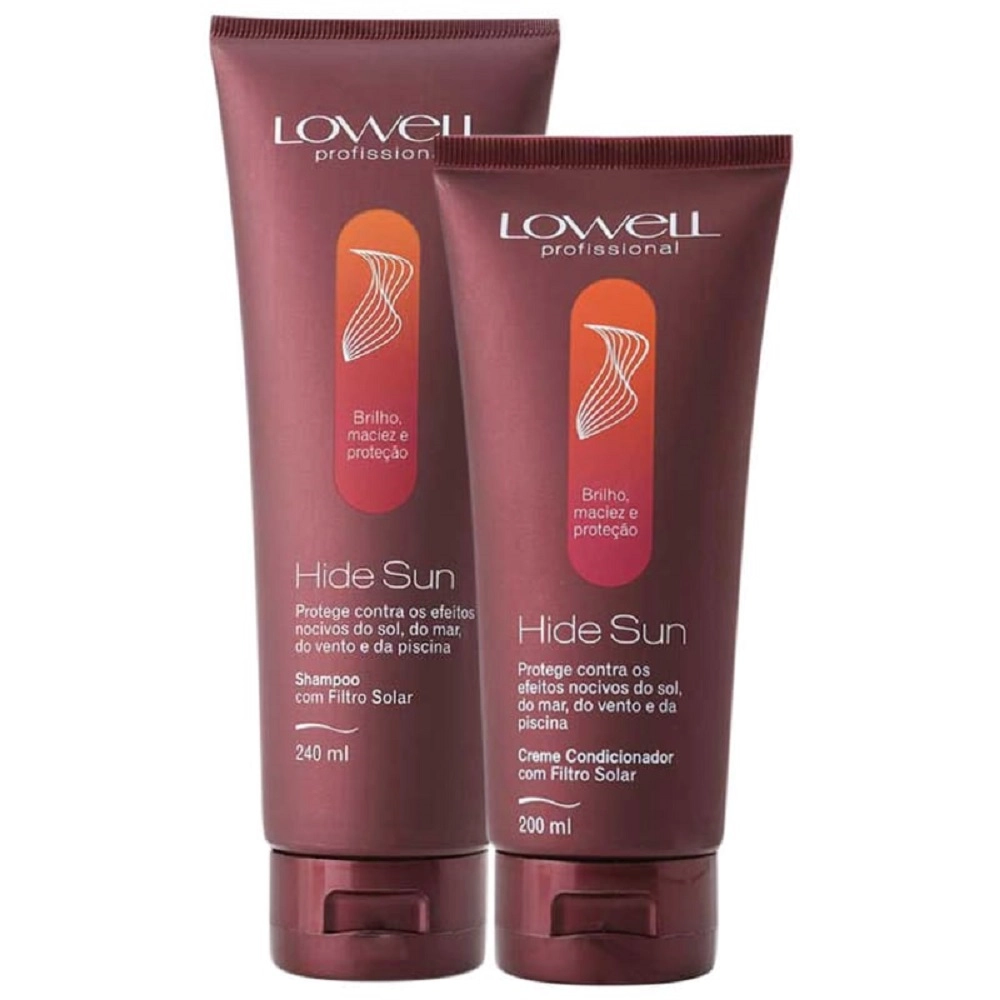 Kit Lowell Hide Sun Proteção Solar Duo (2 Produtos)