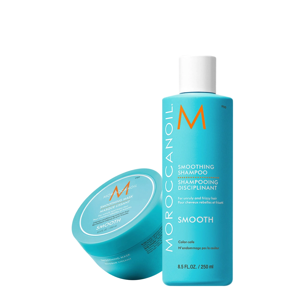 Produto Kit_Moroccanoil_Smoothing_Shampoo_250ml_Mascara_Capilar_250g_Evas_1
