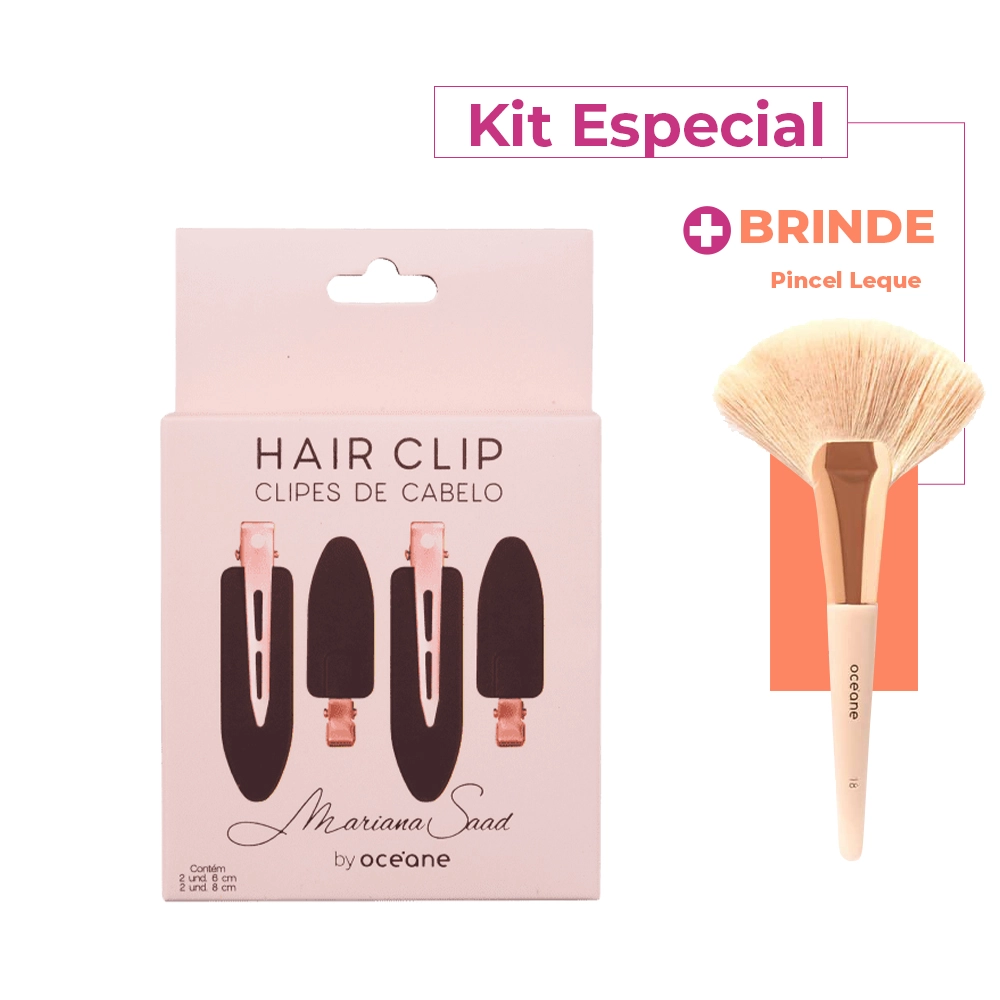 Produto Kit_Mariana_Saad_By_Oceane_Hair_Clip_Marsala_e_Pincel_Leque_Evas_1