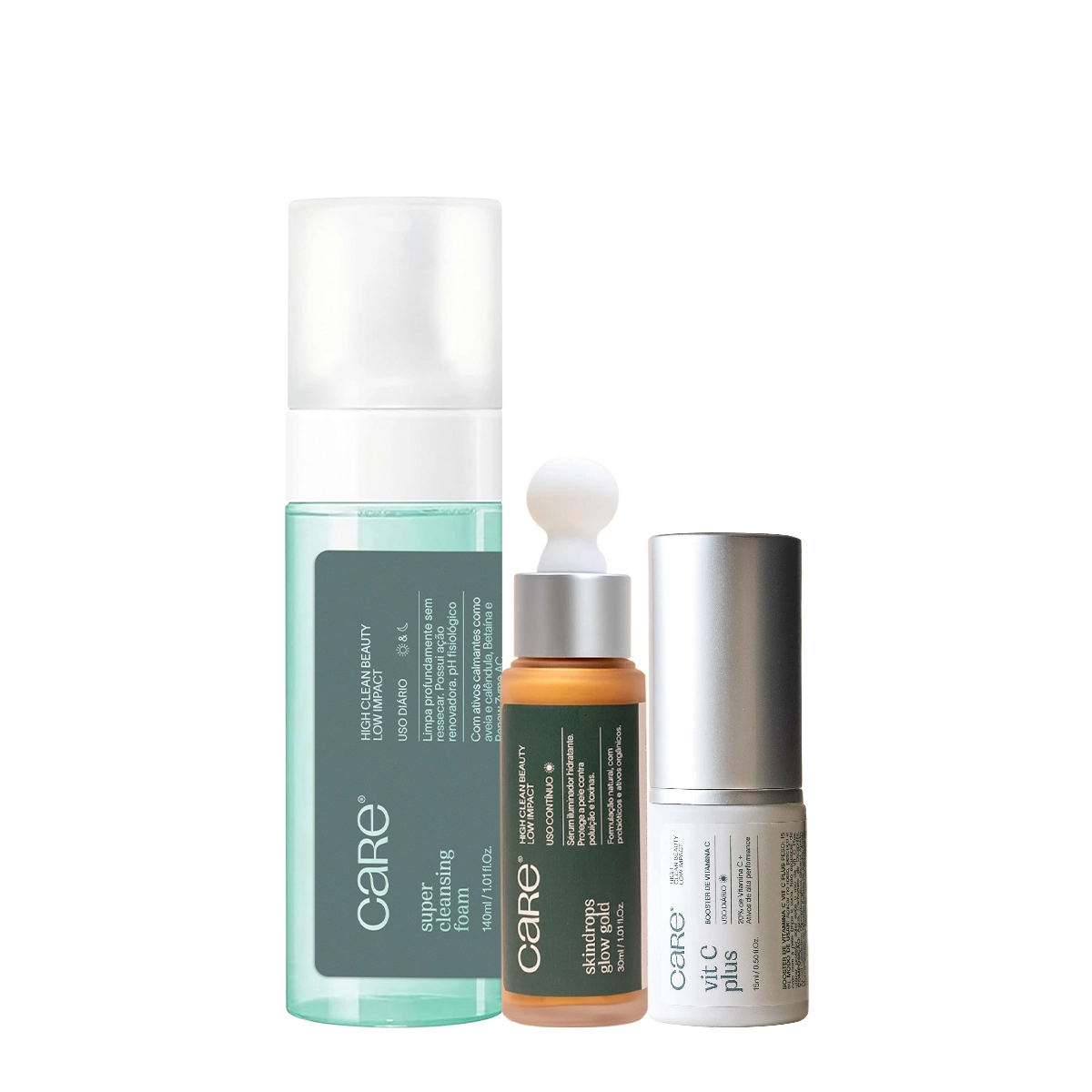 Kit_Care_Natural_Beauty_Cleansing_Foam_Vitamina_C_Skindrops_Glow_Gold_Evas_1 Produto Kit_Care_Natural_Beauty_Cleansing_Foam_Vitamina_C_Skindrops_Glow_Gold_Evas_1