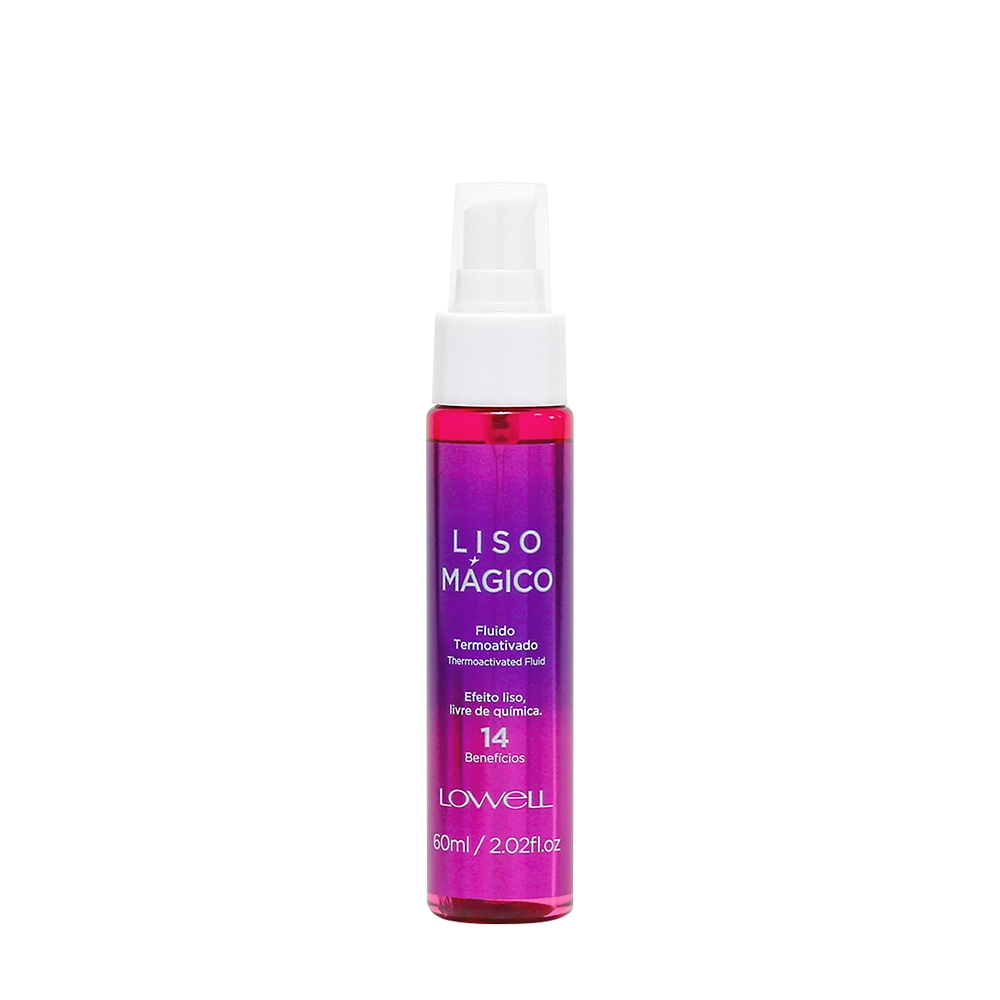 Lowell Liso Mágico - Fluido Termoativado 60ml