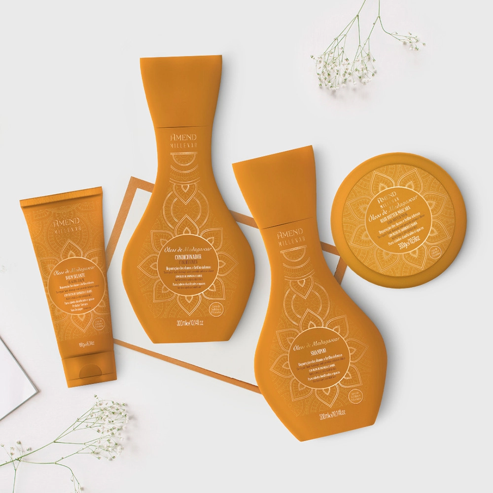 Produto Kit_Amend_Millenar_Oleos_de_Madagascar_Shampoo_Condicionador_Mascara_Evas_2