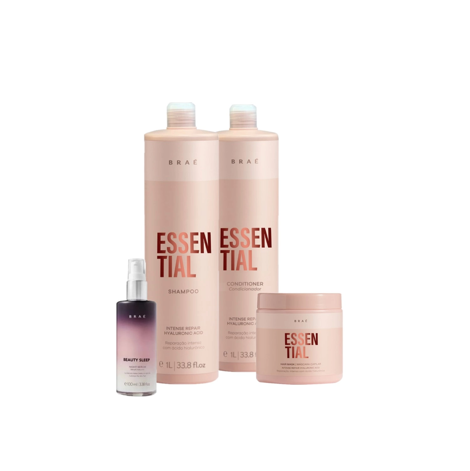 Kit Braé Essential Beauty Sleep Grande (4 Produtos)