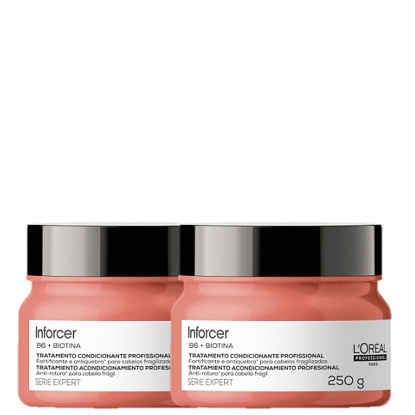 Kit L'Oréal Professionnel Inforcer Serie Expert - Máscara 250ml (2 Unidades)