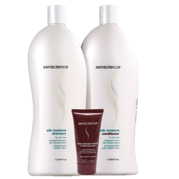 Senscience Silk Moisture Duo 1L E Inner Restore Intensif Moisturizing Mask 50ml