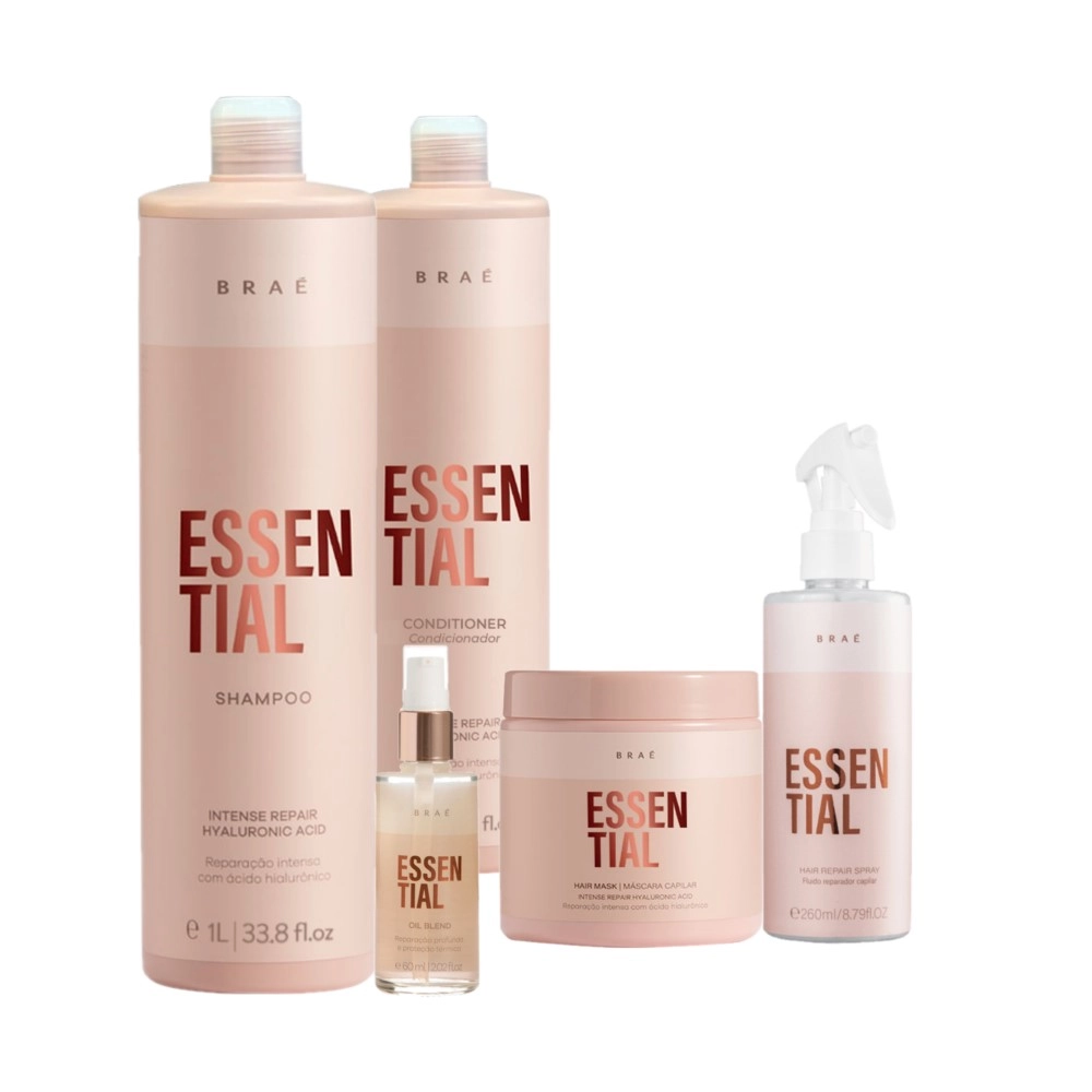 Kit Braé Essential Completo Grande (5 Produtos)