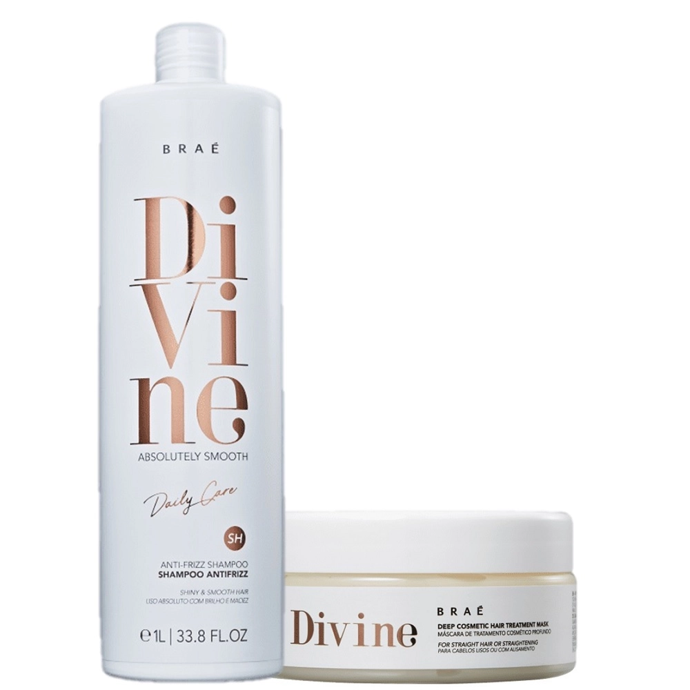 Kit Braé Divine Limpeza E Hidratacao Eficaz (2 Produtos)
