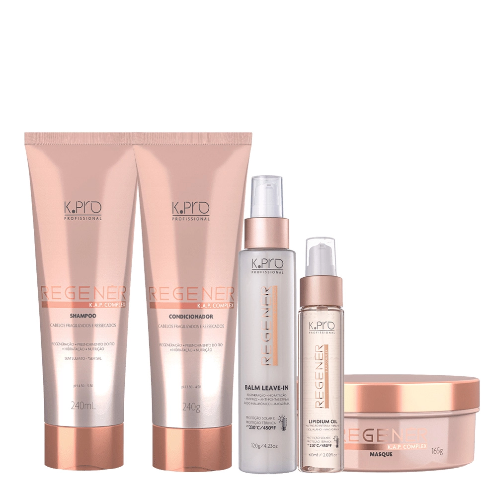 Kit K.Pro Profissional Regenér Total (5 Produtos)