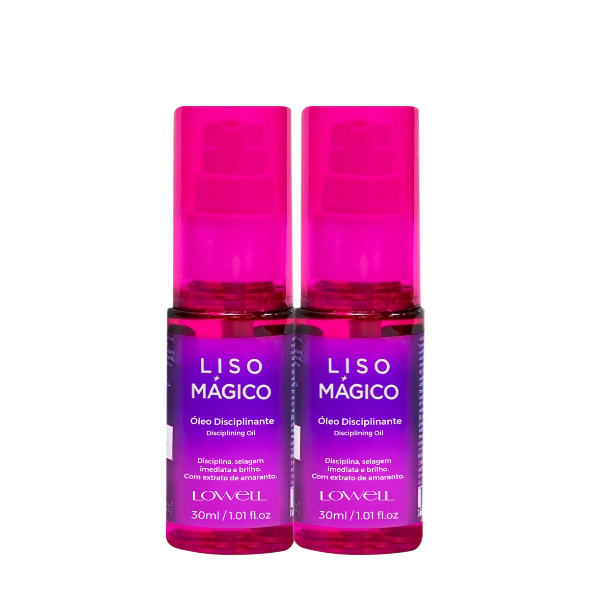 Kit Lowell Liso Mágico Oil Extra (2 Unidades)