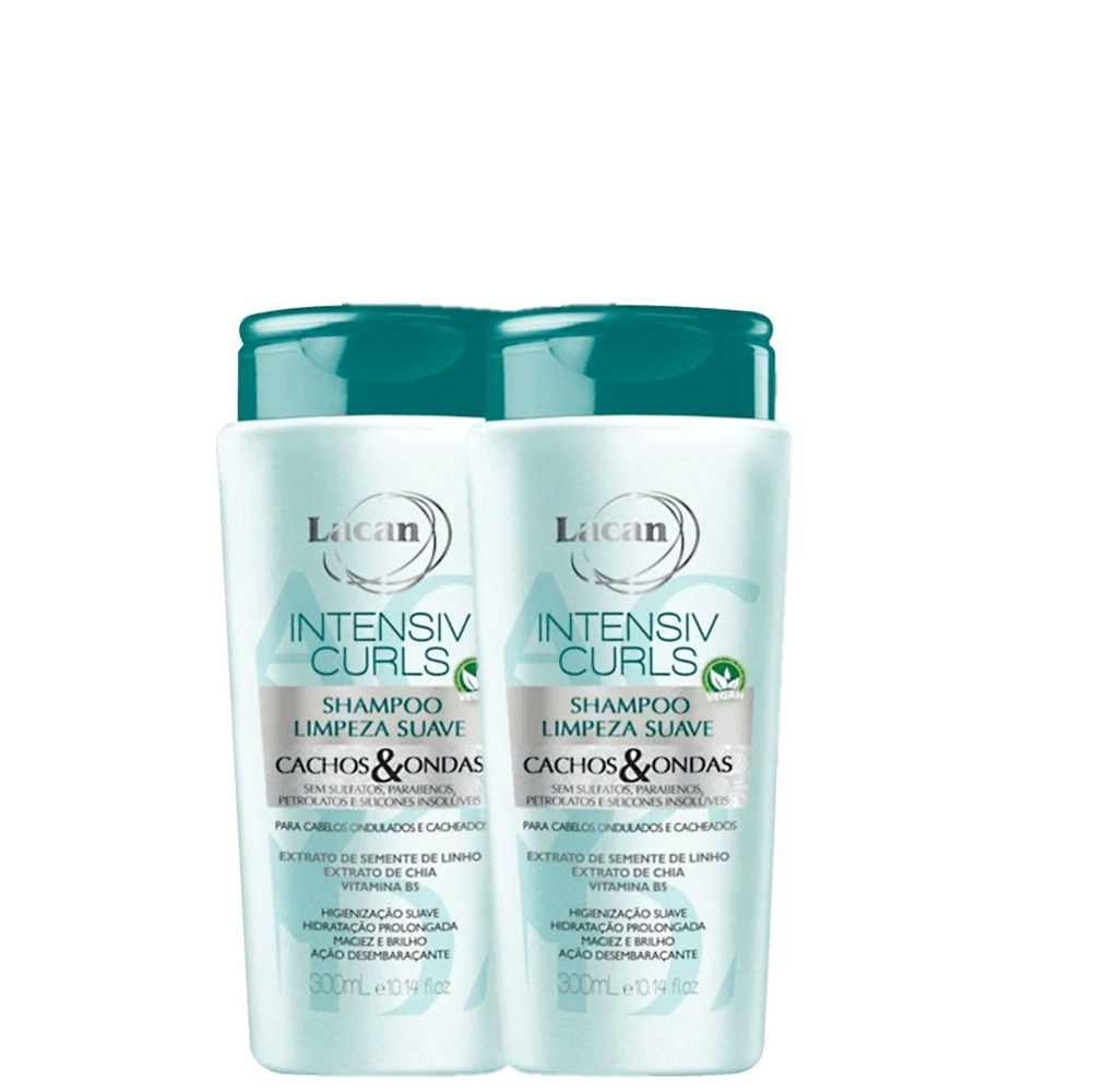 Produto Kit_Lacan_Cachos_e_Ondas_Intensiv_Curls_Shampoo_300ml_2_Unidades_Evas_1