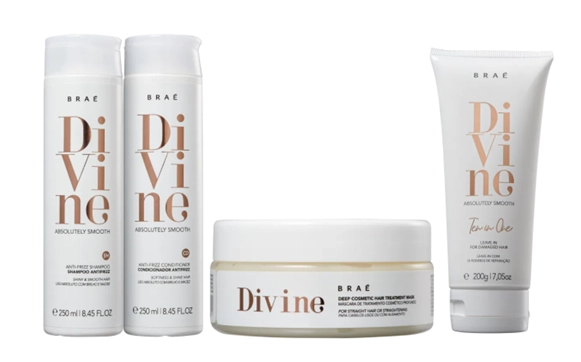 Braé Divine Anti Frizz Home Care (4 Produtos)