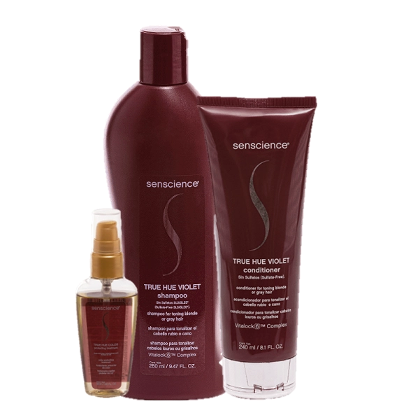 Senscience True Hue Violet Duo Home Care E Color Oleo Capilar 55ml
