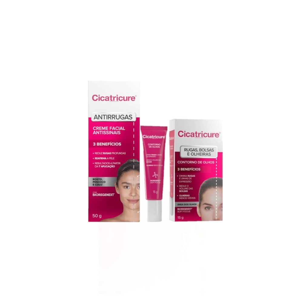 Kit Cicatricure Antissinais Anti-Idade (2 Produtos)