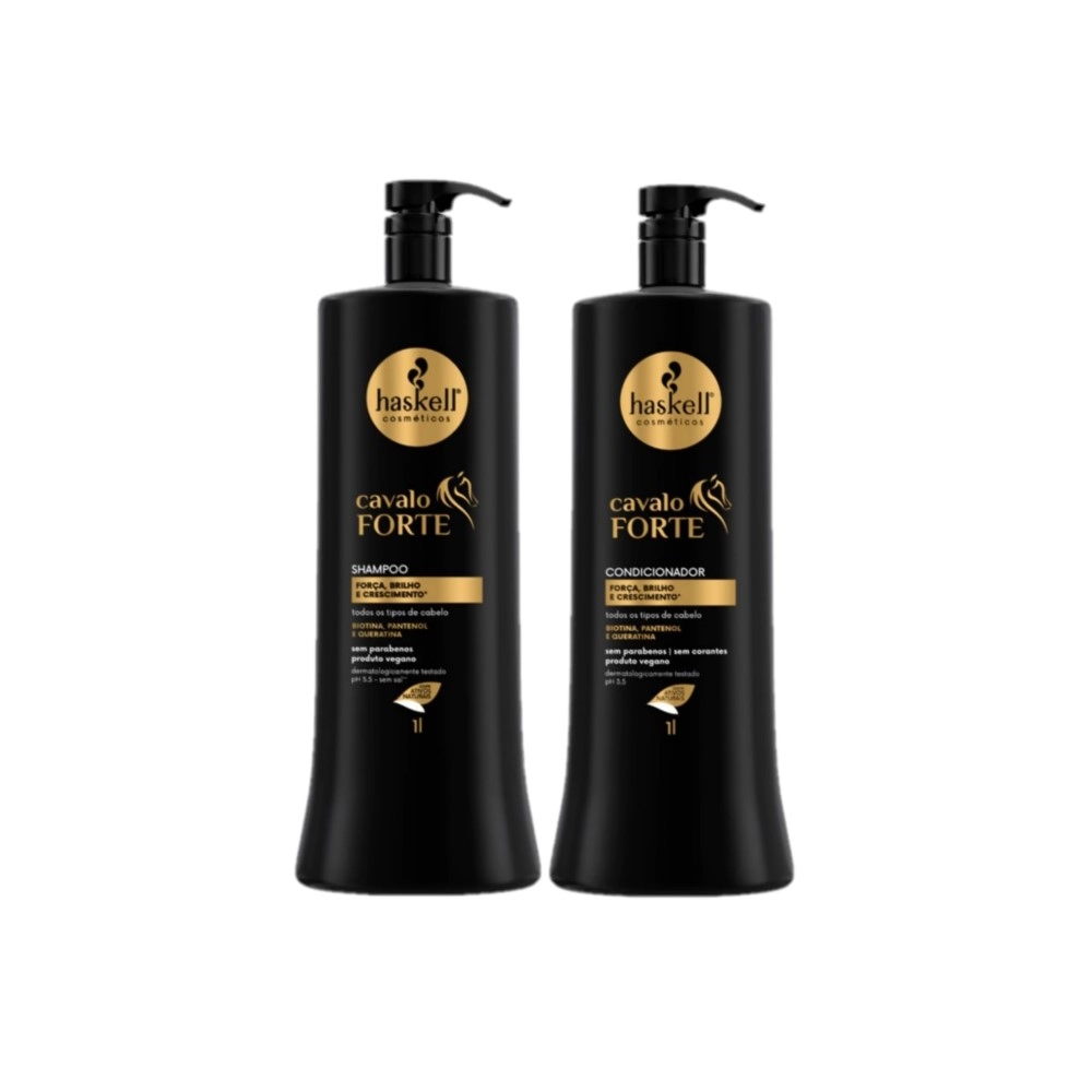 Kit Haskell Cavalo Forte Duo 1L (2 Produtos)