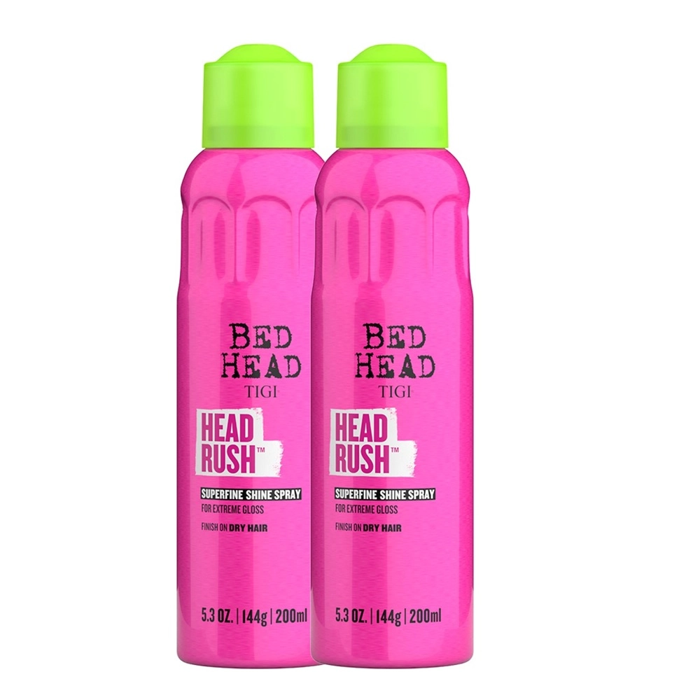 Kit TIGI Bed Head Rush Shine Spray - Spray De Brilho 200ml (2 Unidades)